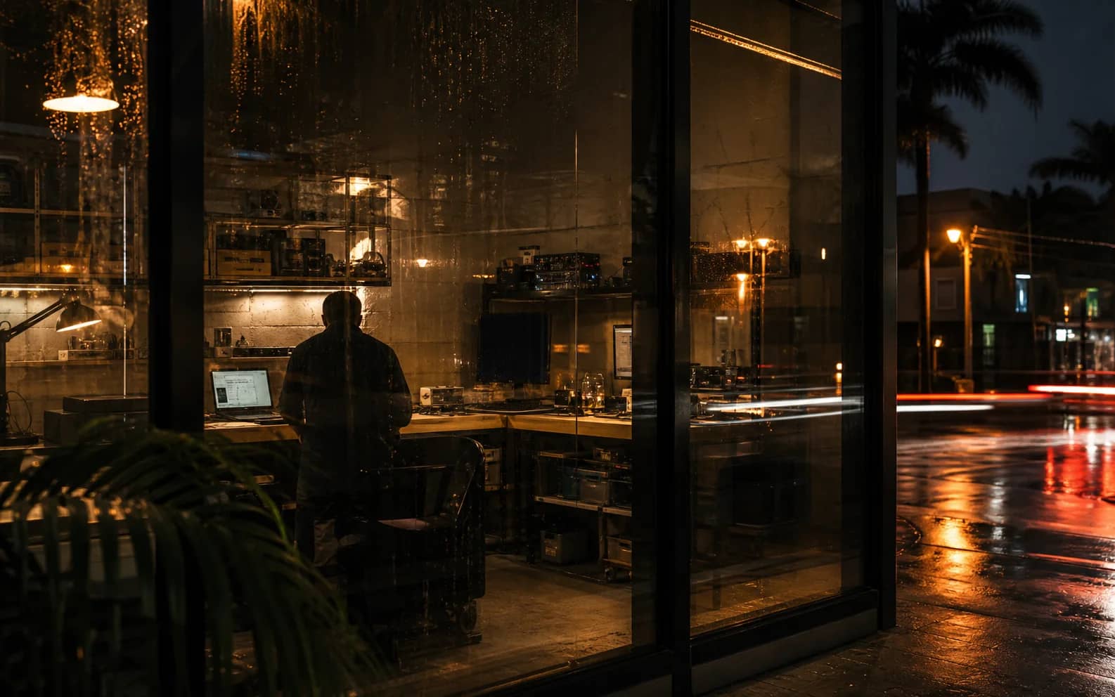 Bureau de la Barbade operating base shown as an anonymous editorial workspace