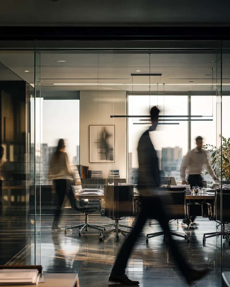 Services professionnels operators shown in their working environment
